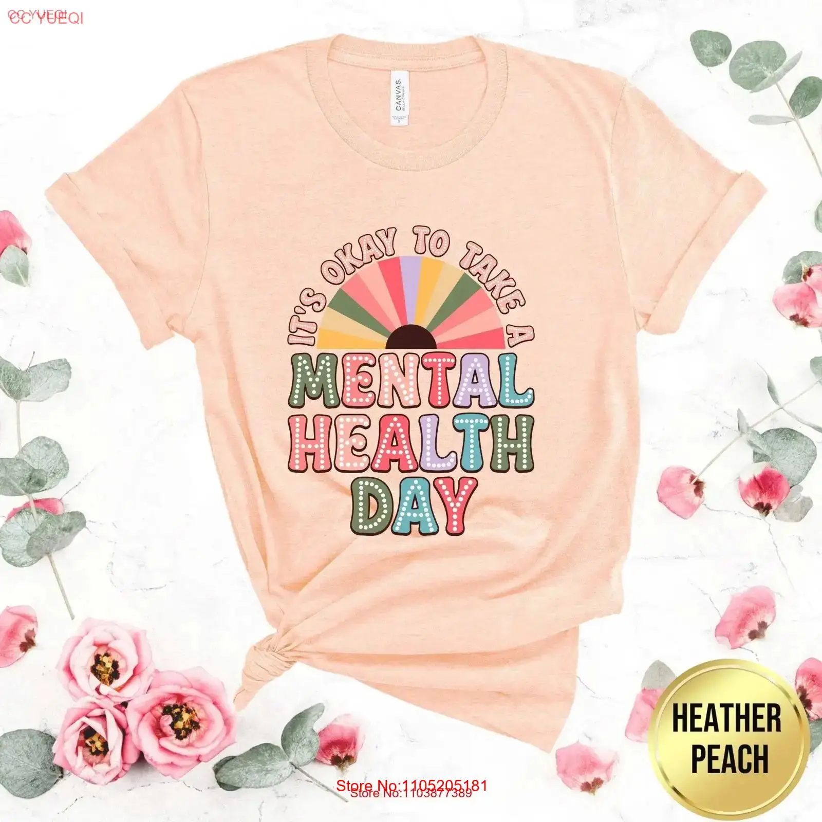 Health Wellness Mental Health - Футболка «Социальный работник Empowermen» Это нормально,