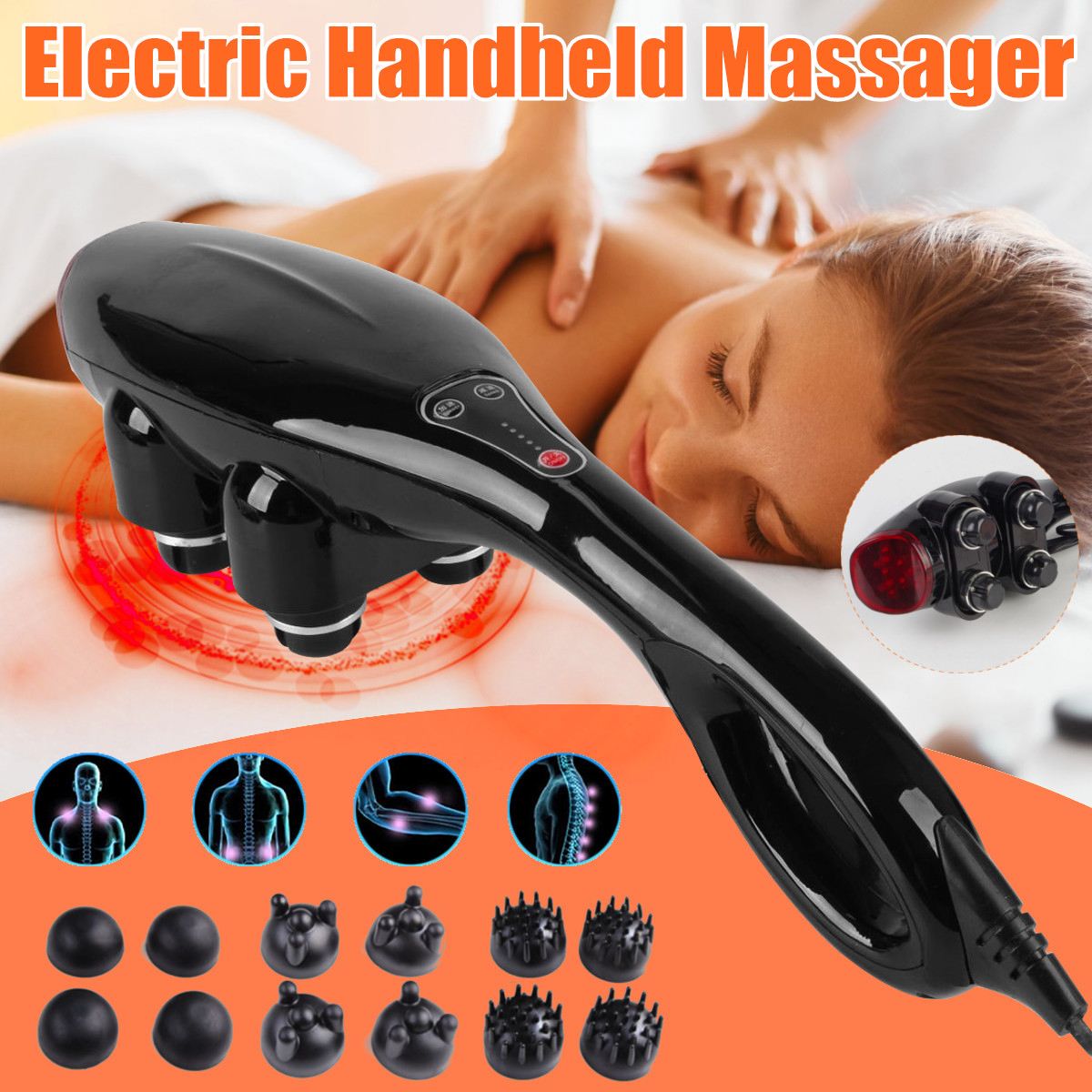 Четырехконфорочная Мощный мног – обзор и цена Scalp Massager Electric